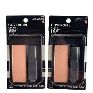 2 Covergirl Clean Classic Color Blush # 570 Natural Glow